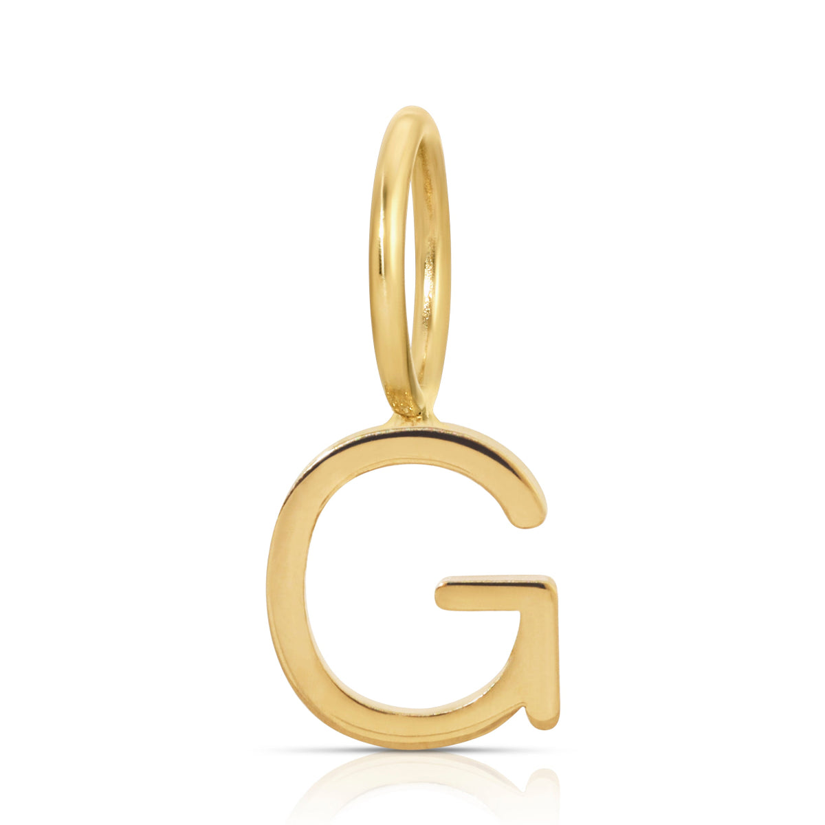 Gold Letter Charm