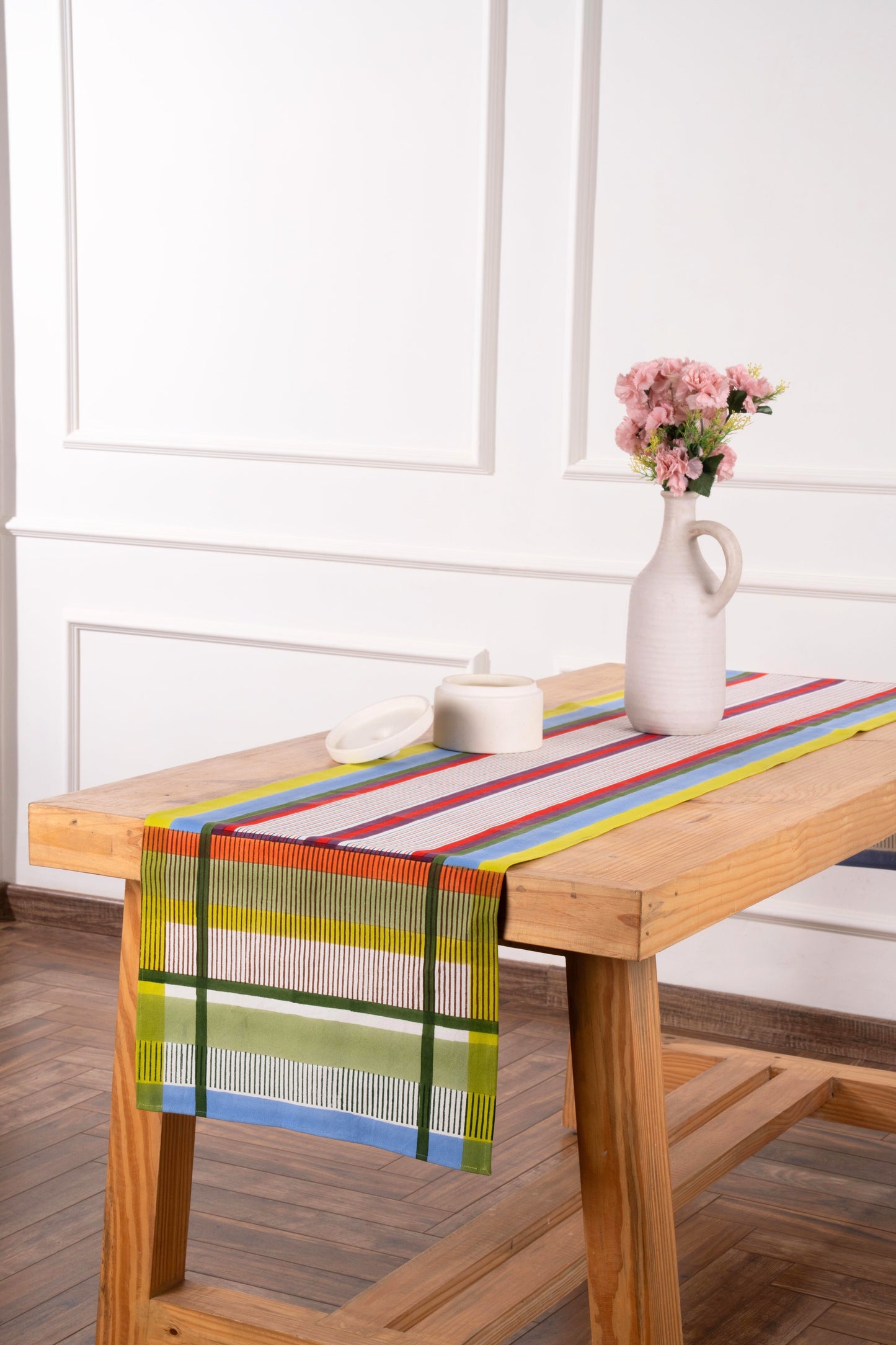 Modernist Striped Table Runner