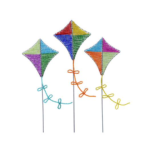 Pot Stake Kite, Asst (Set of 3)