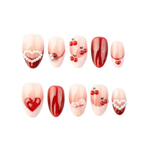 Cherry Kissed - Short Almond