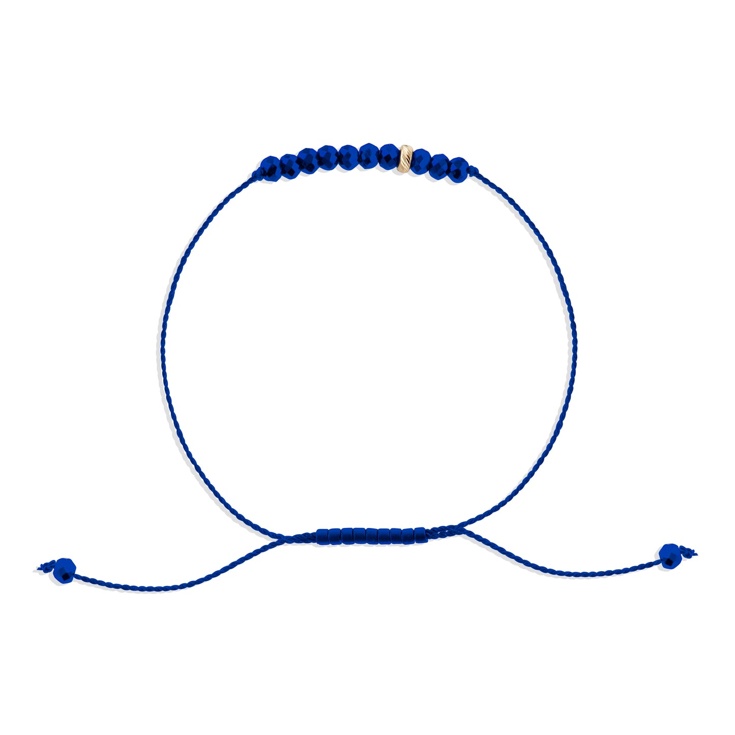The Energy Project - Expression Bracelet - Lapis Lazuli & Solid 14K Gold Bead