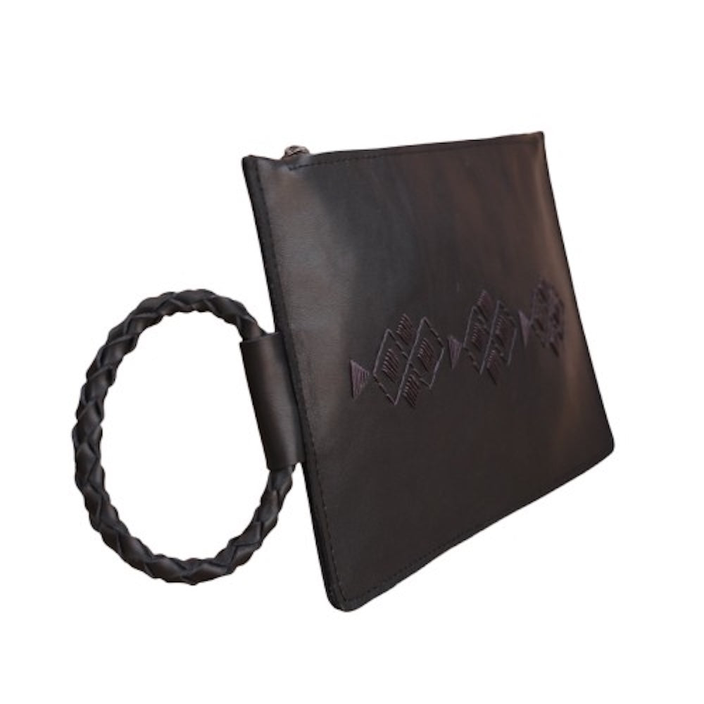 Layla Embroidered Clutch
