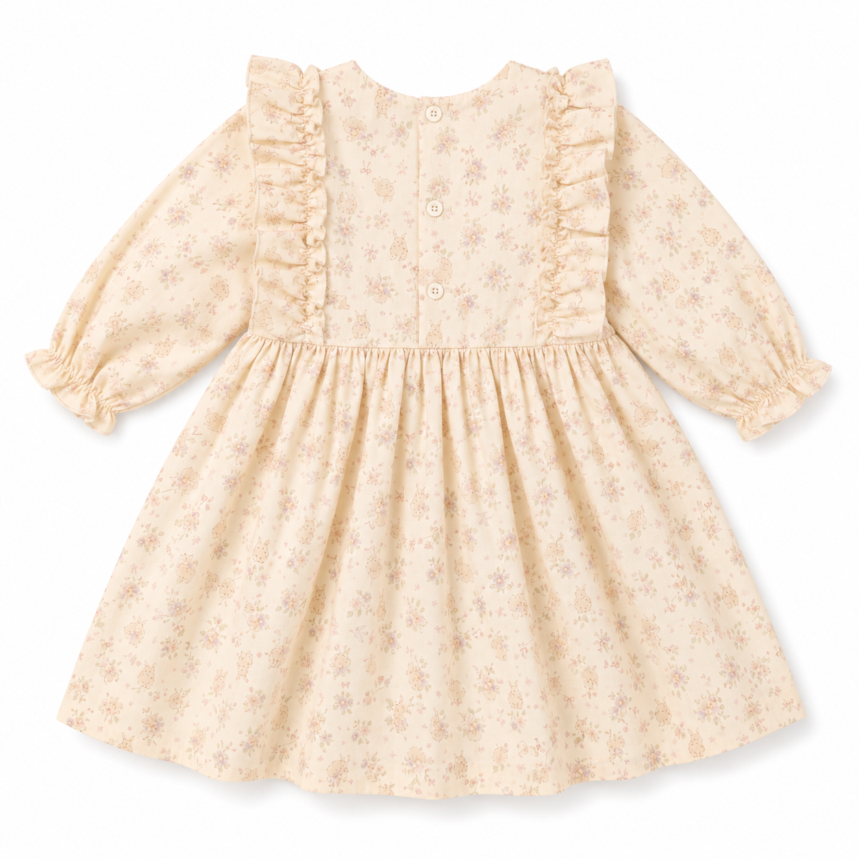 Neomi Dress - Woodland Bunny