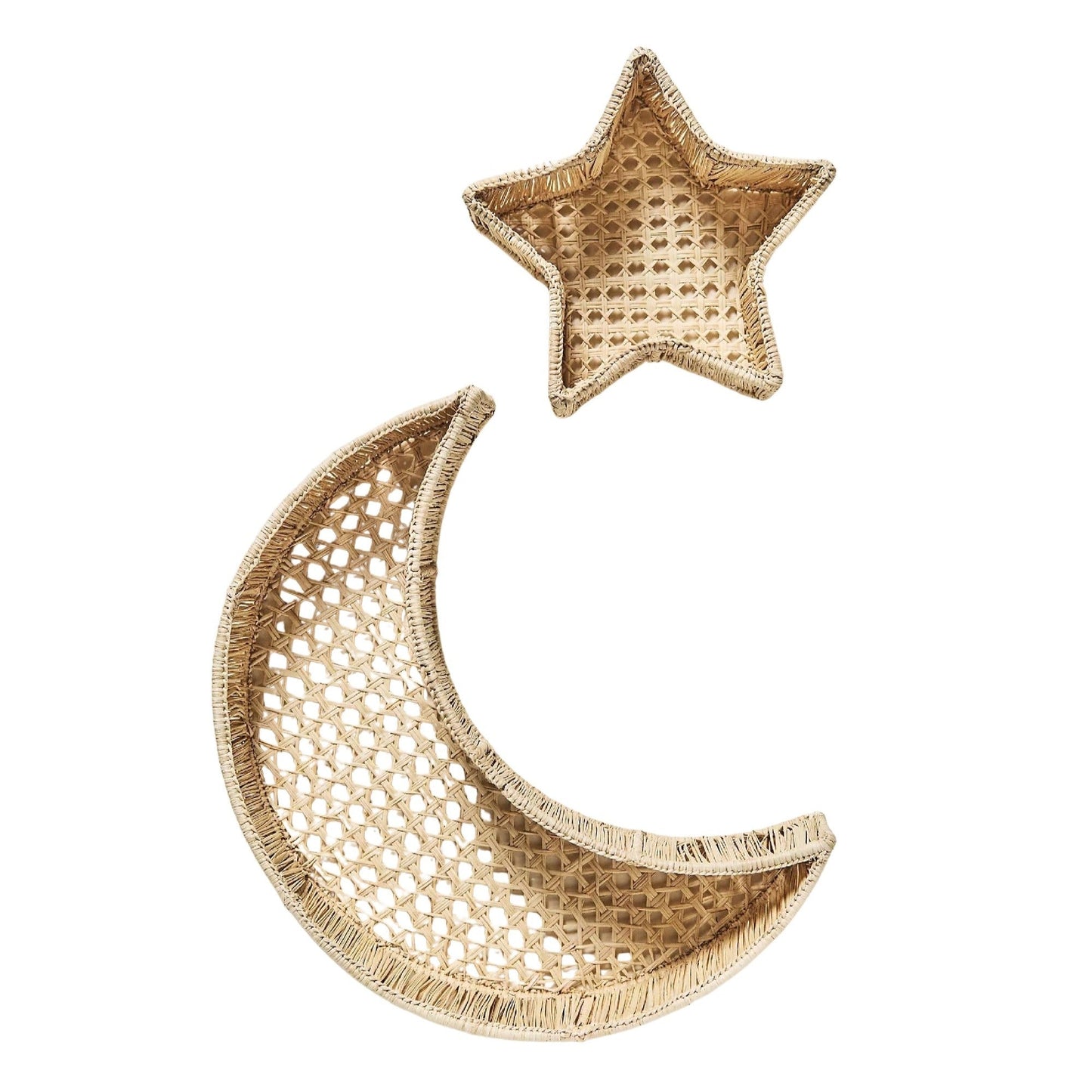 Moon and Star Tray Set