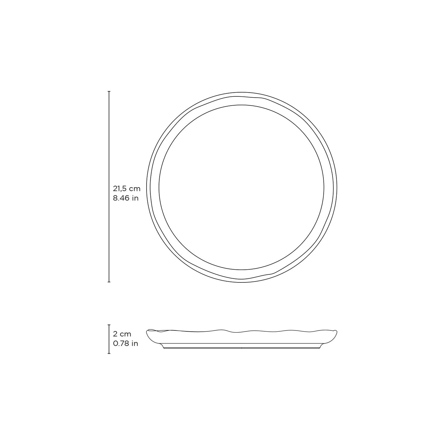 Dessert Plate Set of 6