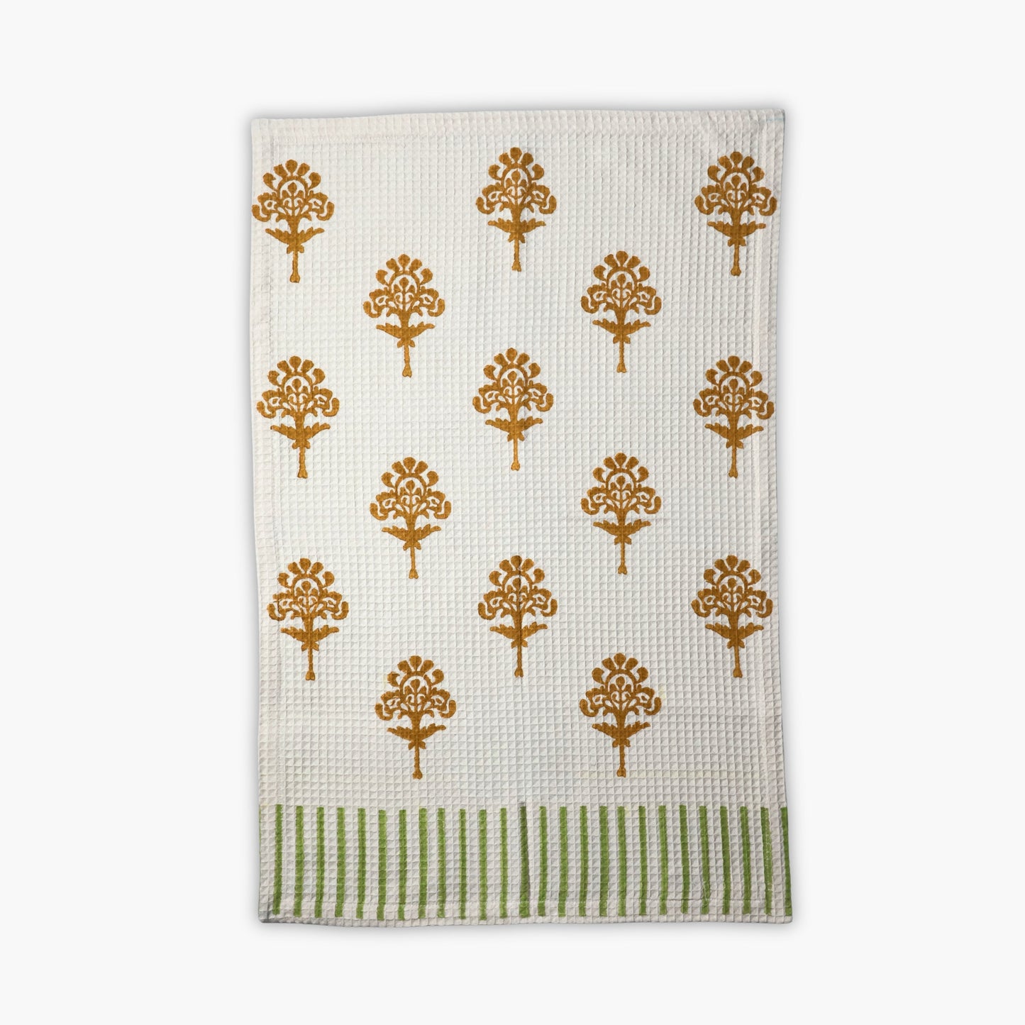Harmony Cotton Waffle Kitchen Towels - Set of 2 (Multi-color)