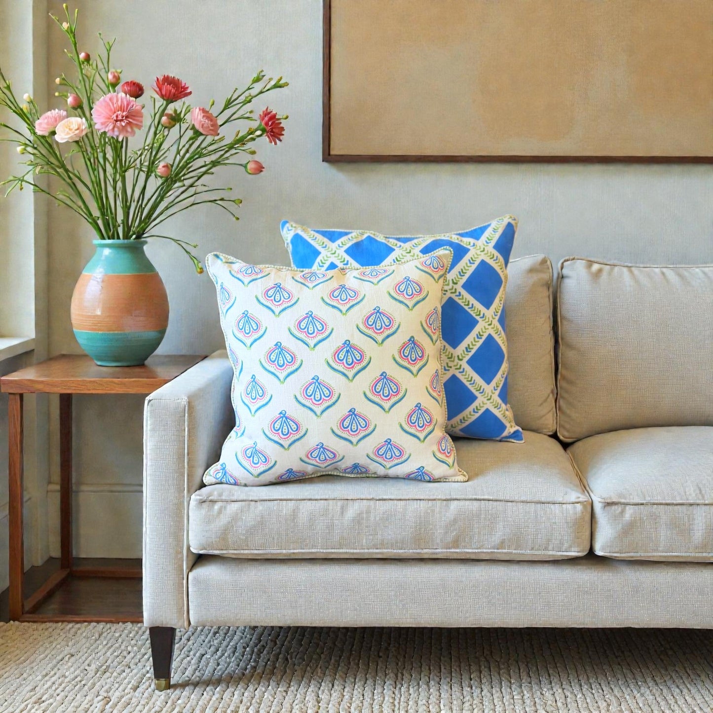 Morni Linen Pillow Cover