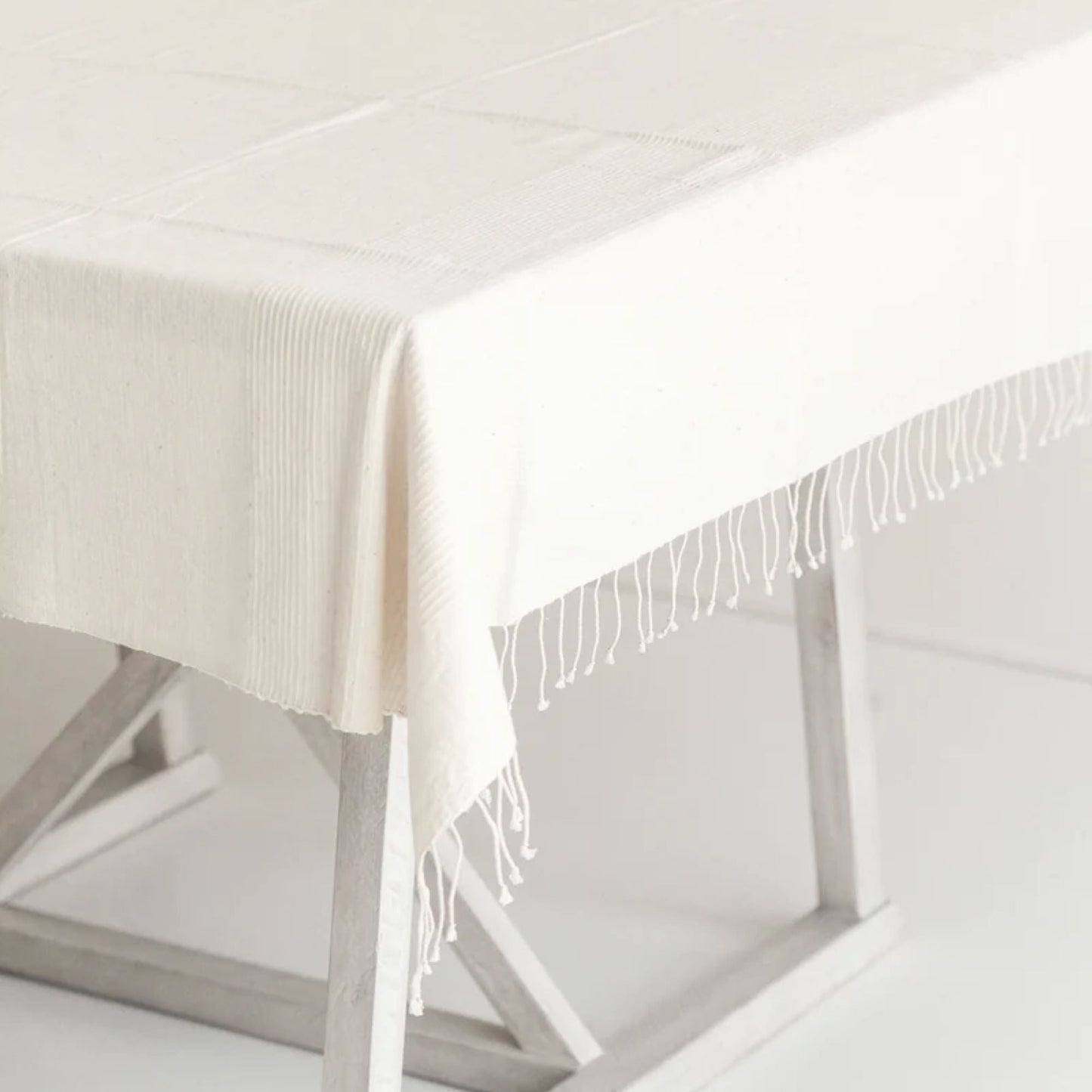 Riviera Cotton Tablecloth 50"