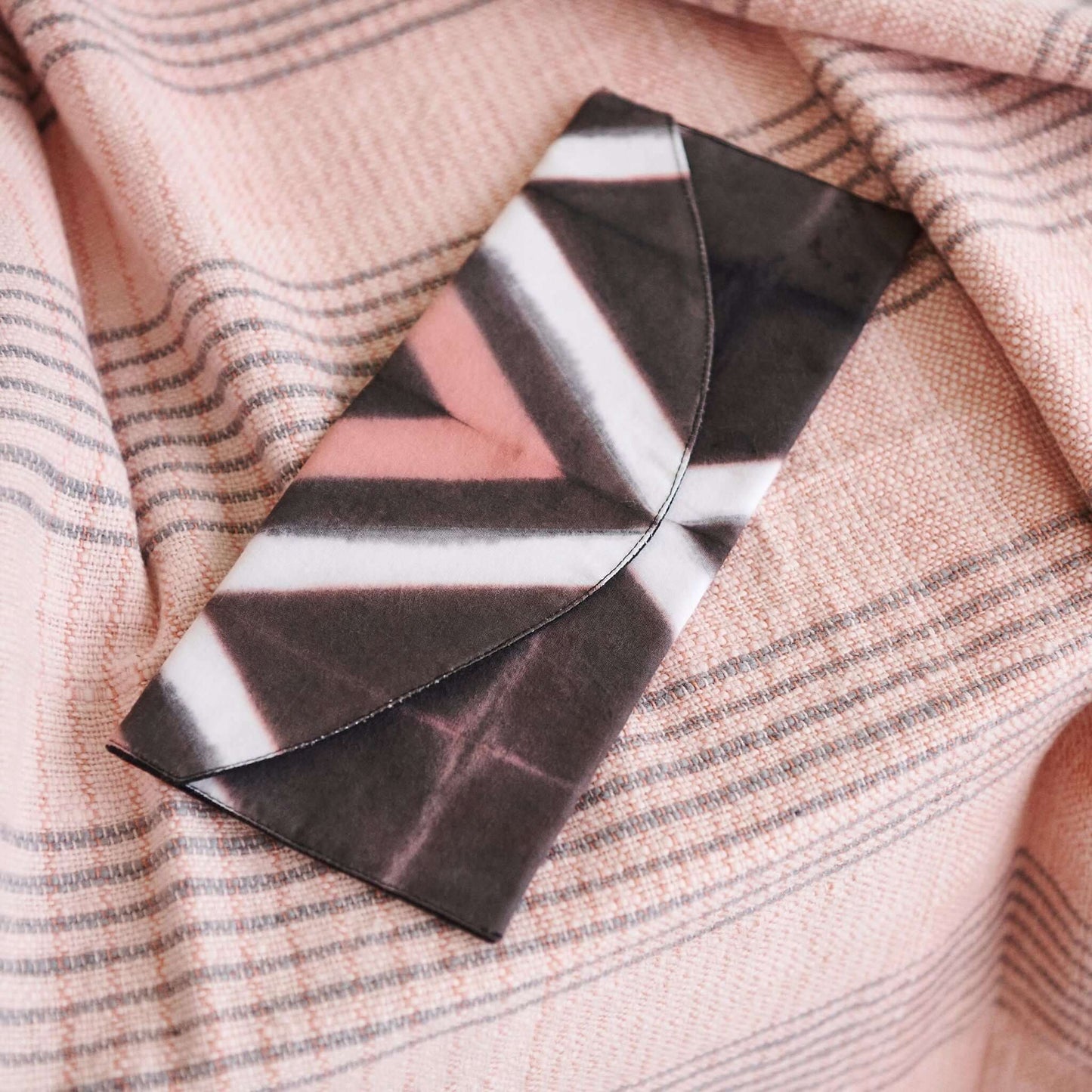 Tisa Cotton Shibori Envelope Pouch