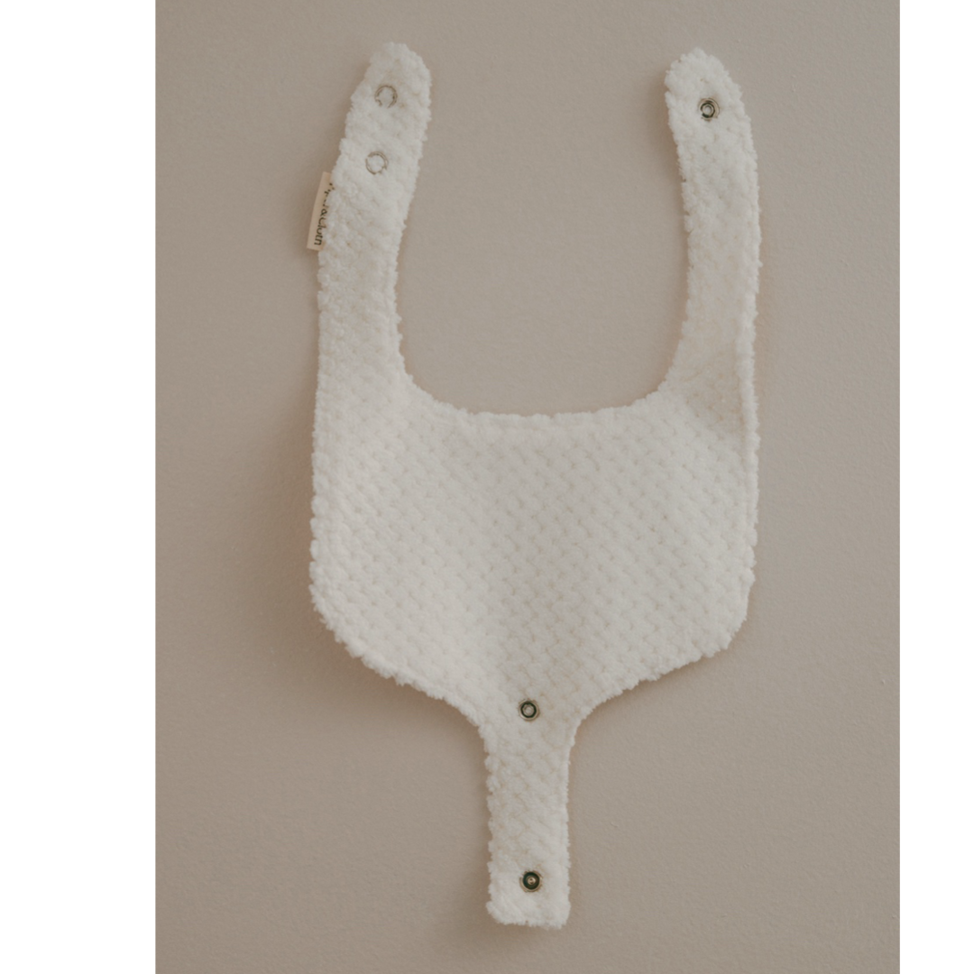 Soothe & Snap Pacifier Bib - Rosemilk Bloom