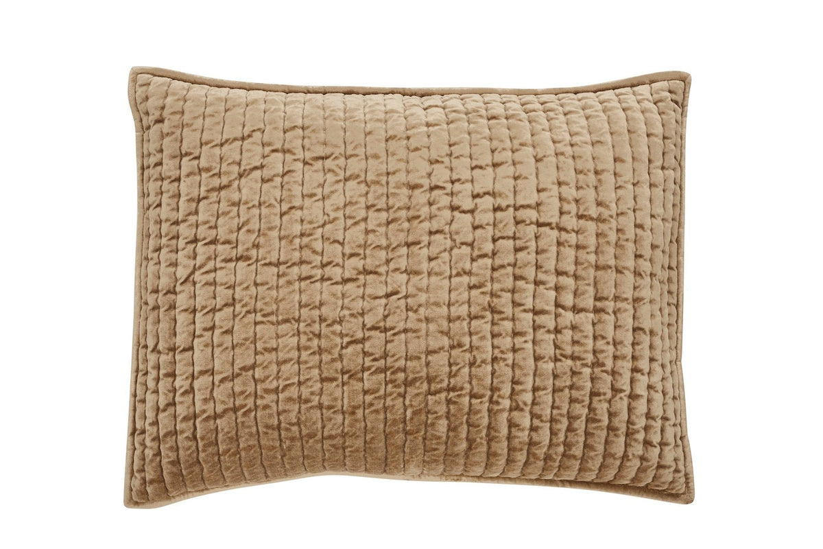 Walton Channel Velvet Quilt Sham