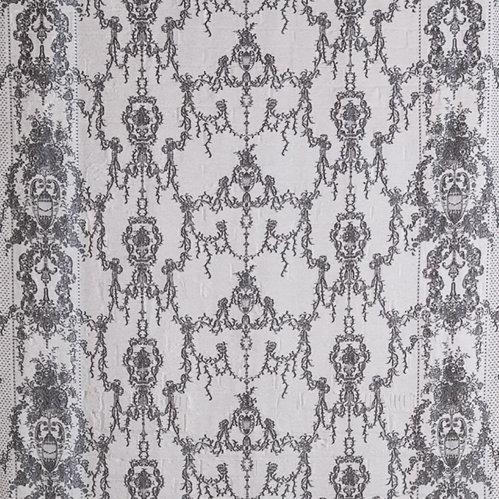 Premium Sheer Panels: The Linda - Silver