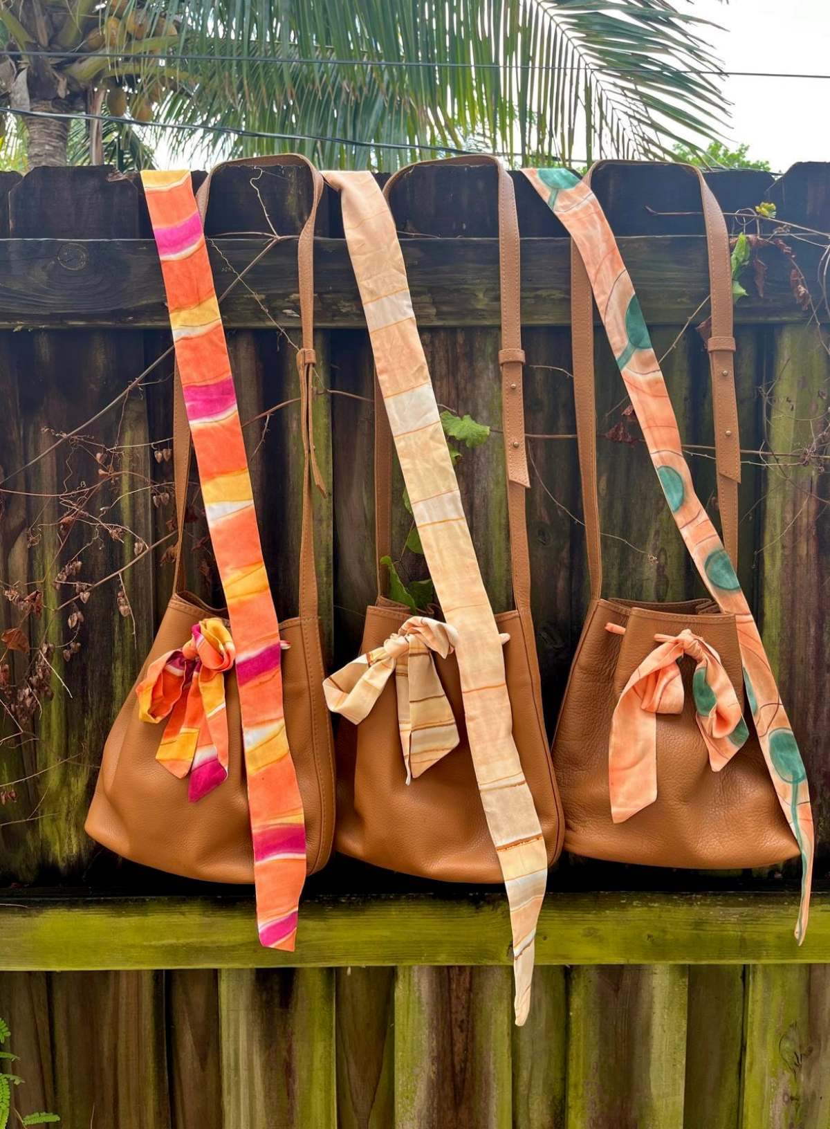 Haitian Scarf Bucket Bag
