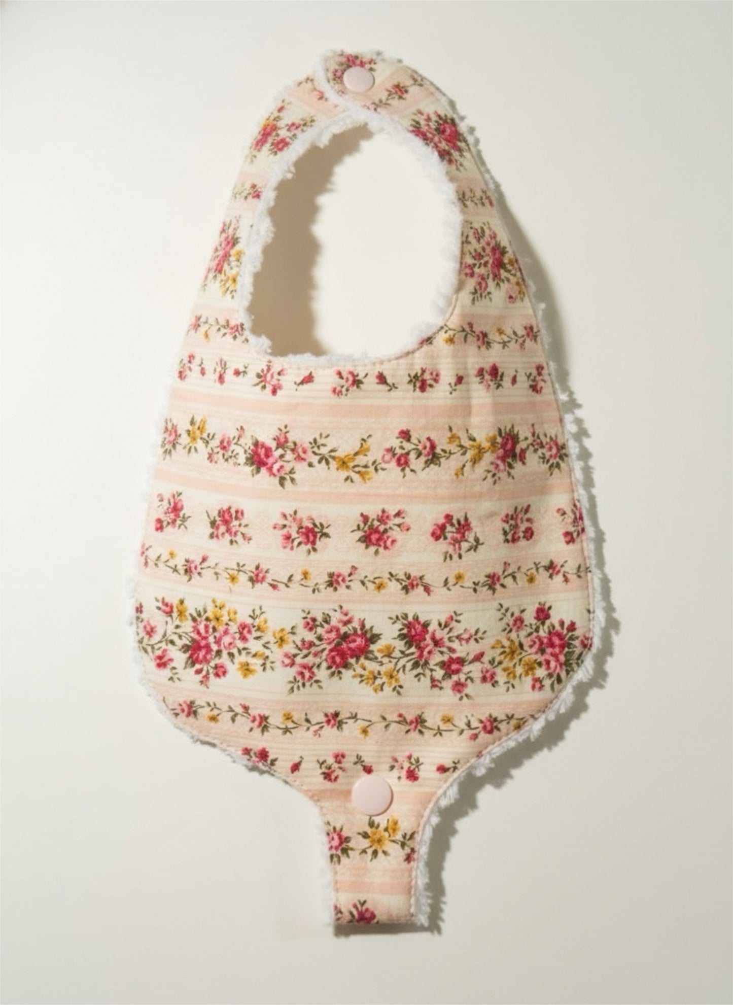 Soothe & Snap Pacifier Bib - Meadowlark Floral