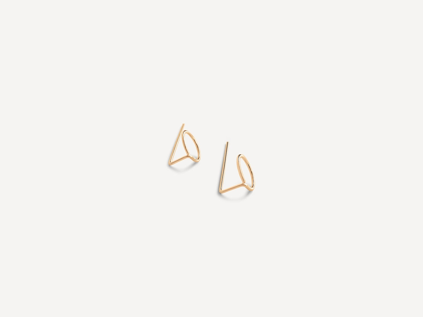 Eloise Threader Earrings | Gold Fill