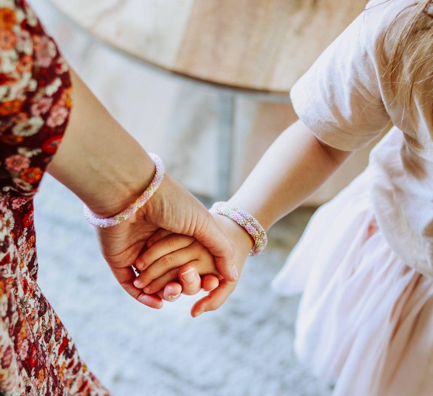 Gold Mommy & Me Bracelets