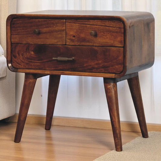 Solid Wood Avora Nightstand
