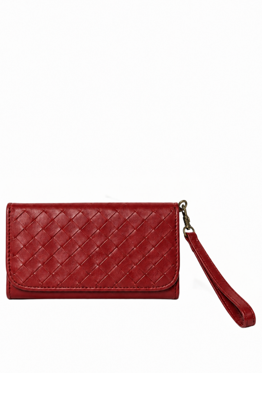 Woven Wristlet Wallet