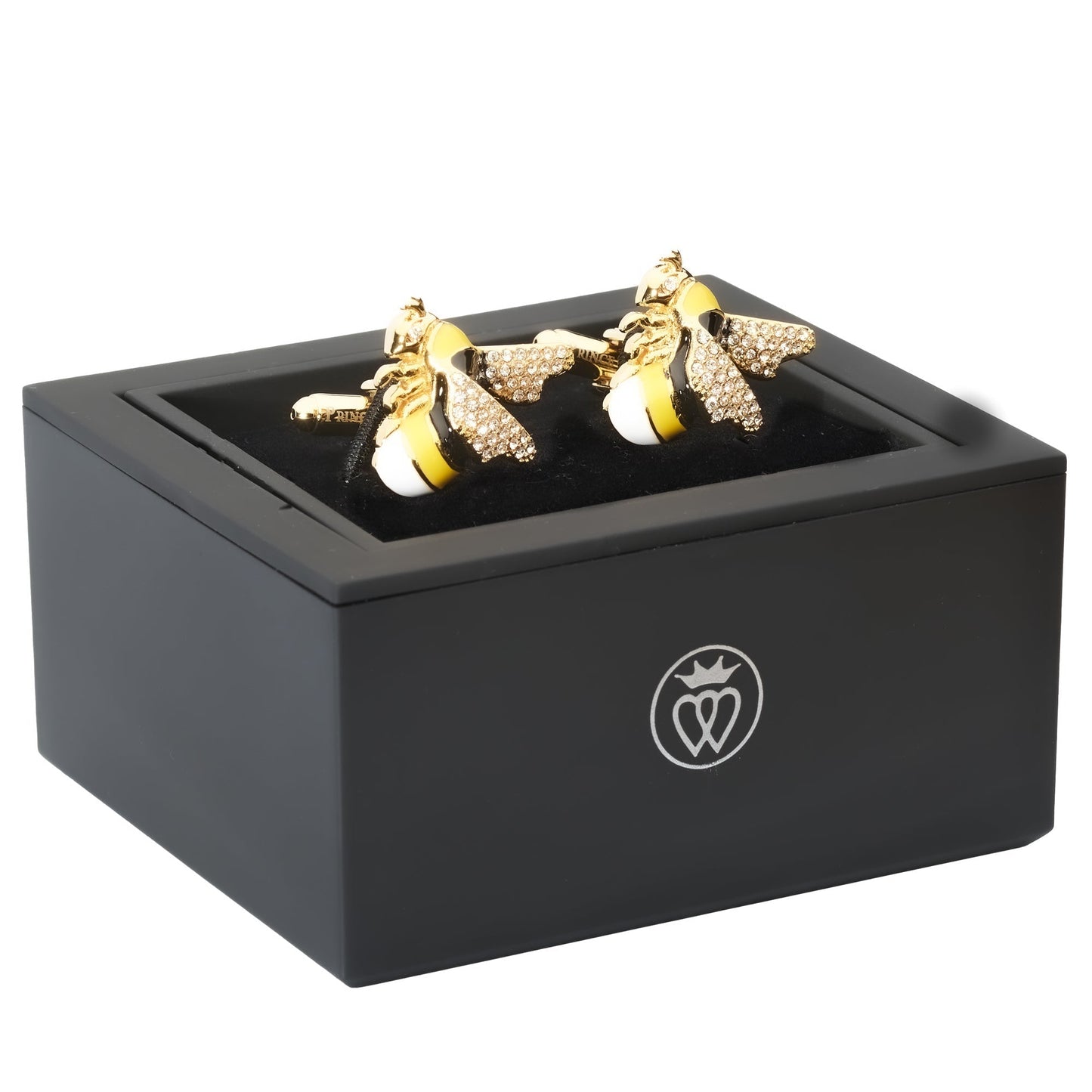Crystal Bee Cufflinks