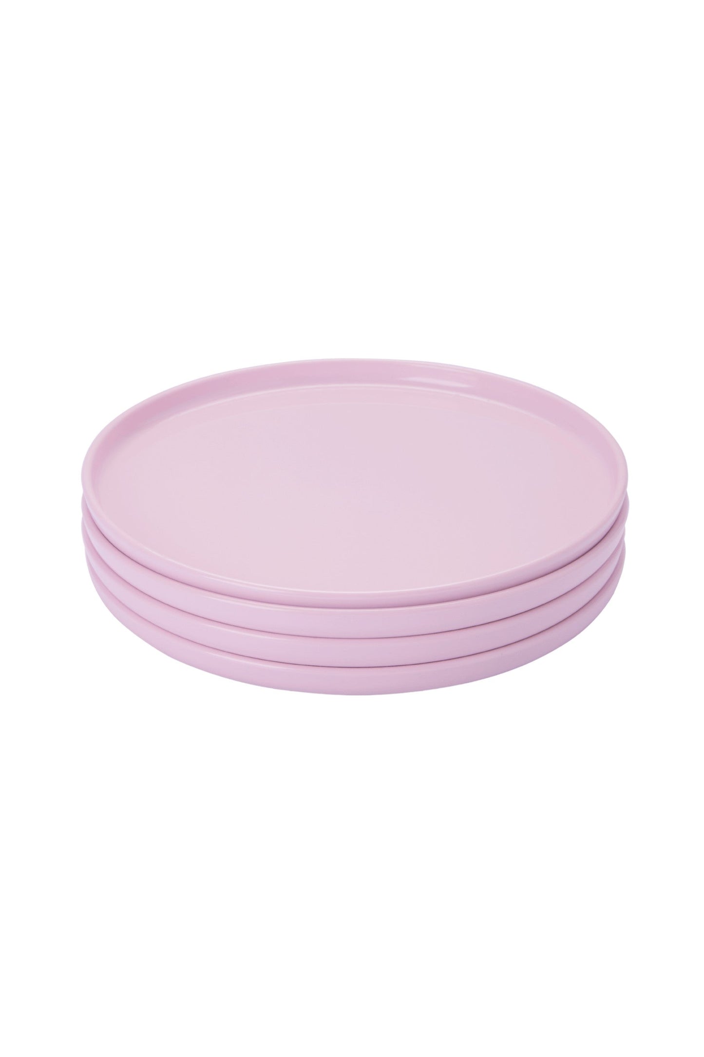 4 Plate Set | Pink