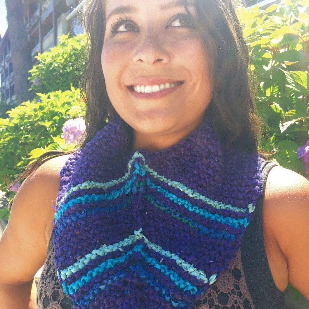 Darn Good Handkerchief Cowl Knit Kit