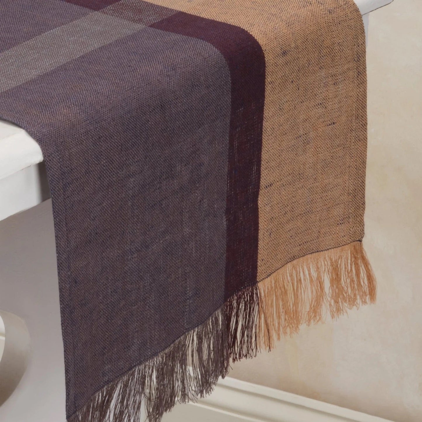 Hinterland Handwoven Linen Table Runner