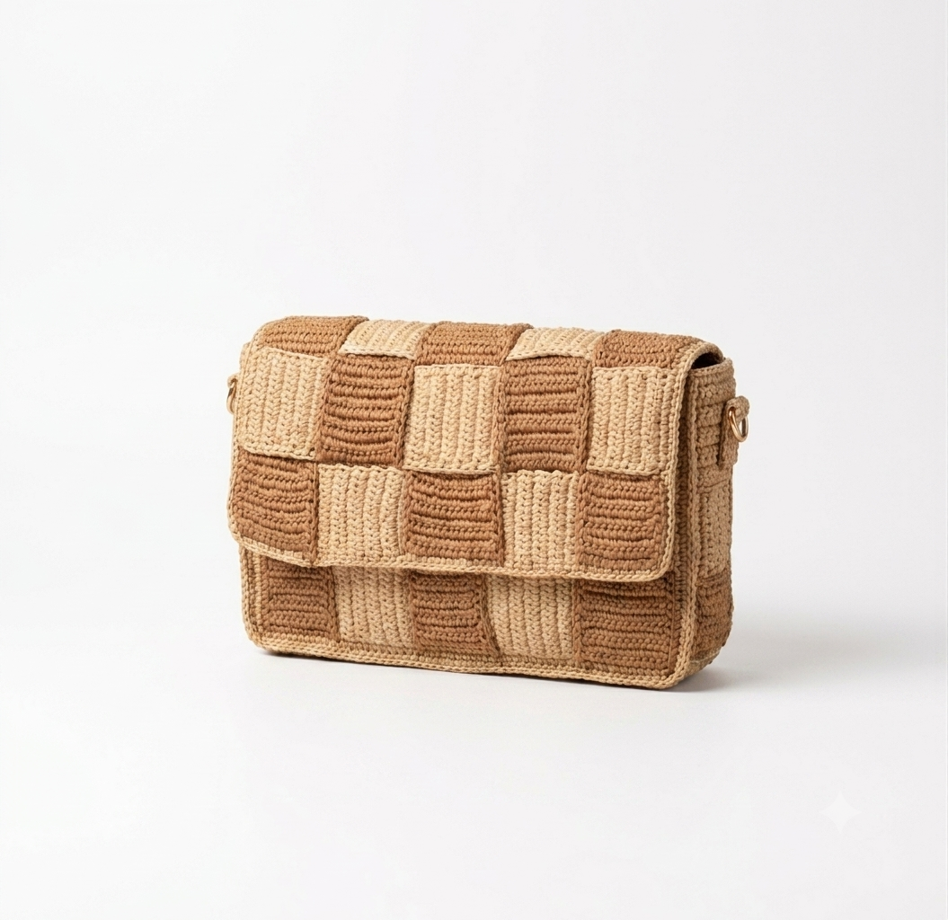 Cracky Raffia Bag