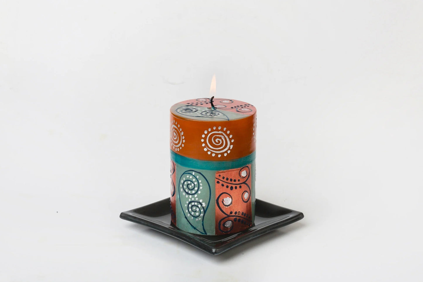 Sari Painted Candles