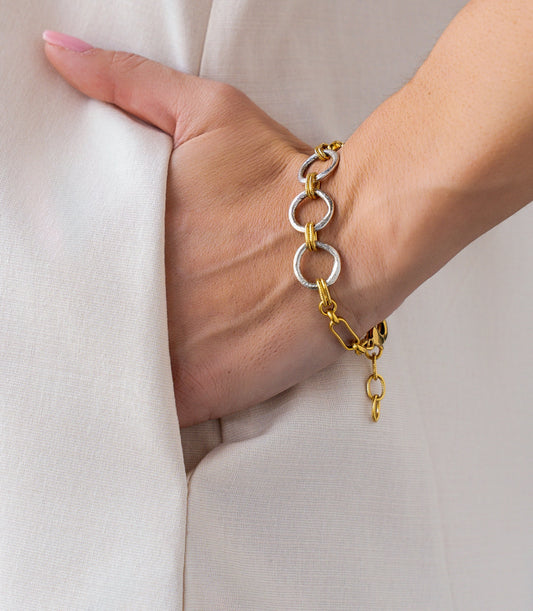 Mixed Metal Bracelet