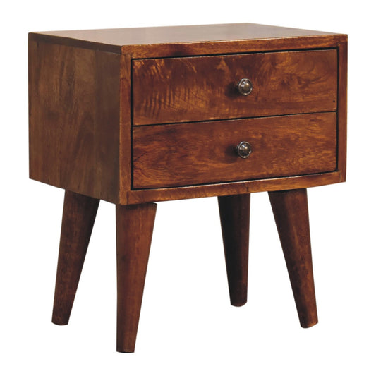 Solid Wood Mini Modern Bedside Table