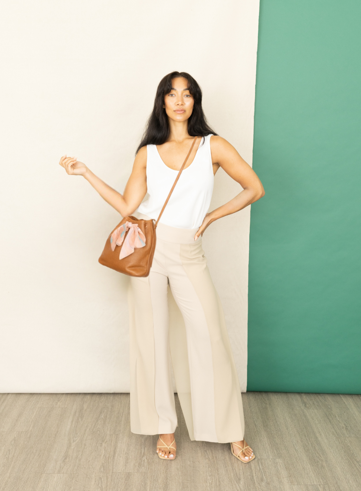 Haitian Scarf Bucket Bag