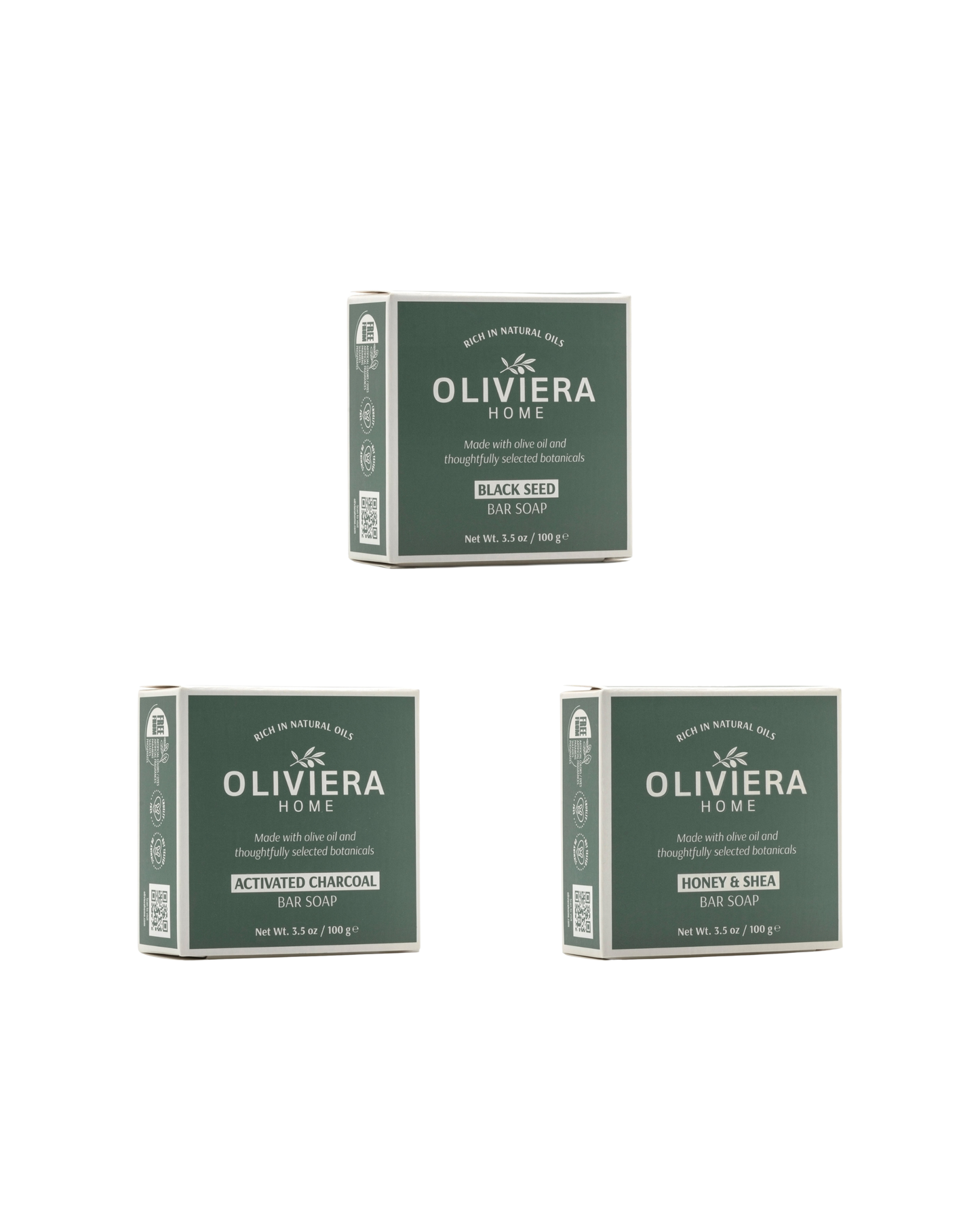 Purity & Care Bar Soap Trio