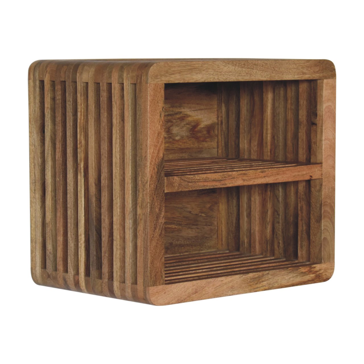 Solid Wood Soba Wall Mounted Bedside Table