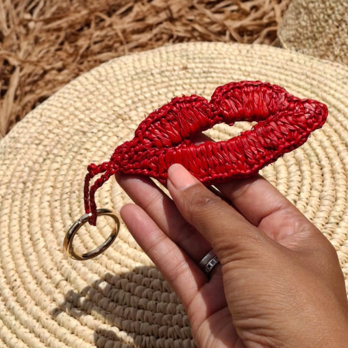 Lips Keyring