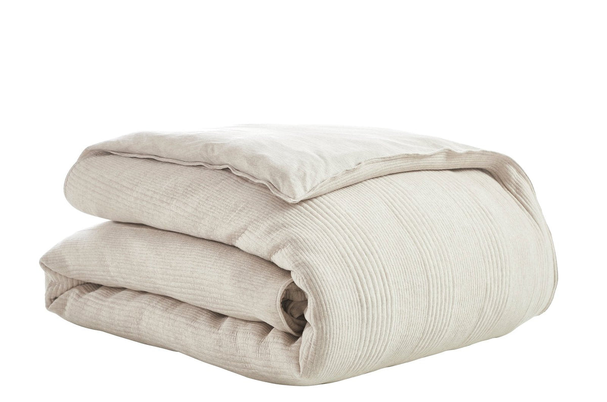 Savoy Quilted Jersey Duvet Cover