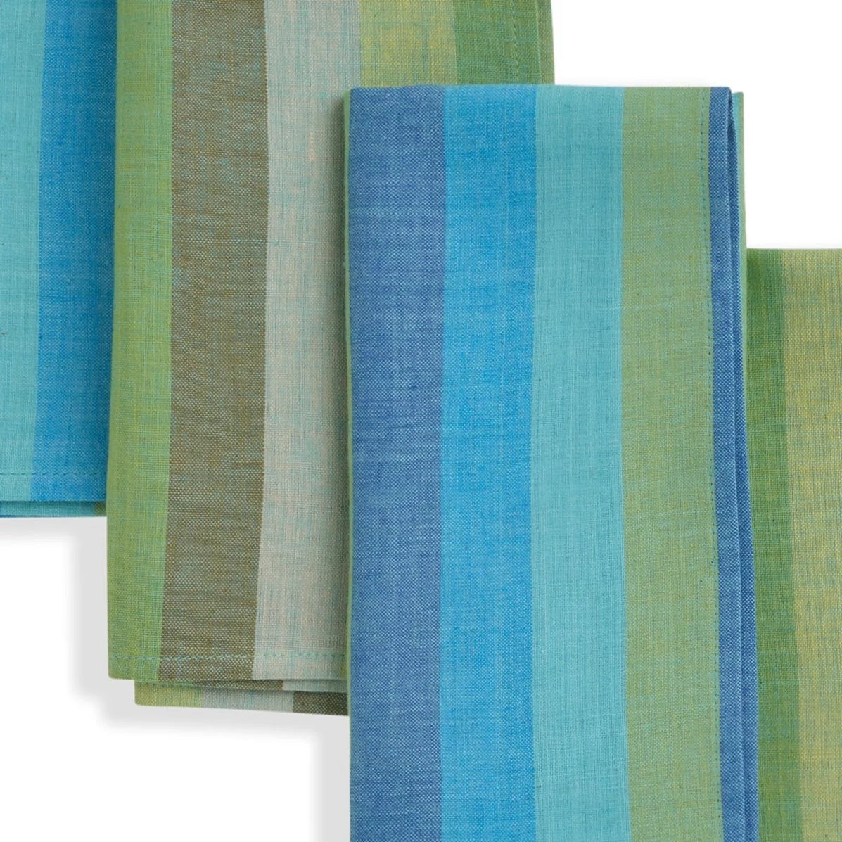 Handwoven Cotton Napkins, Set of 4 | 16" × 16" | Fair Trade | Harmonic
