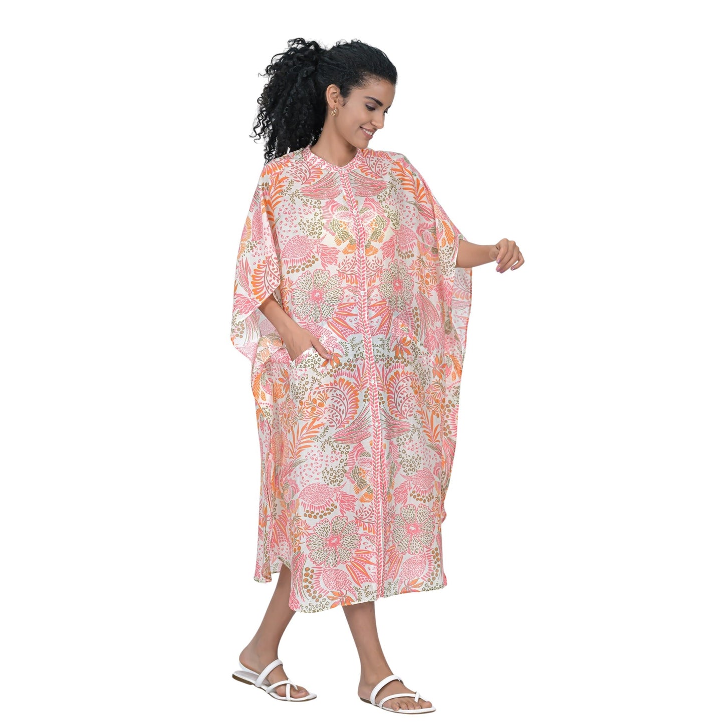 Floret Caftan - Pink