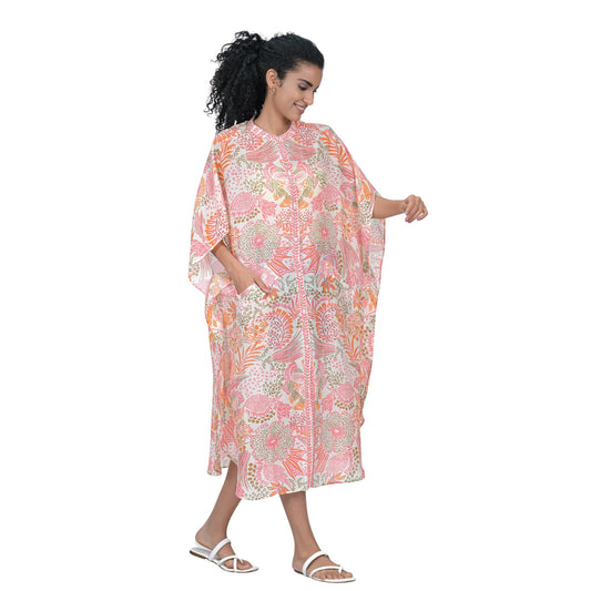 Floret Caftan - Pink