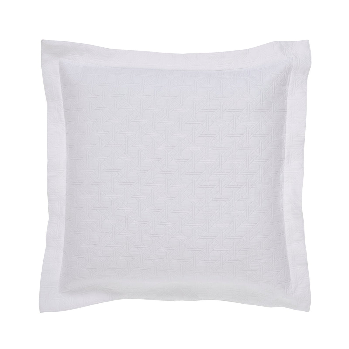 Frontier Geometric Matelasse Coverlet Sham