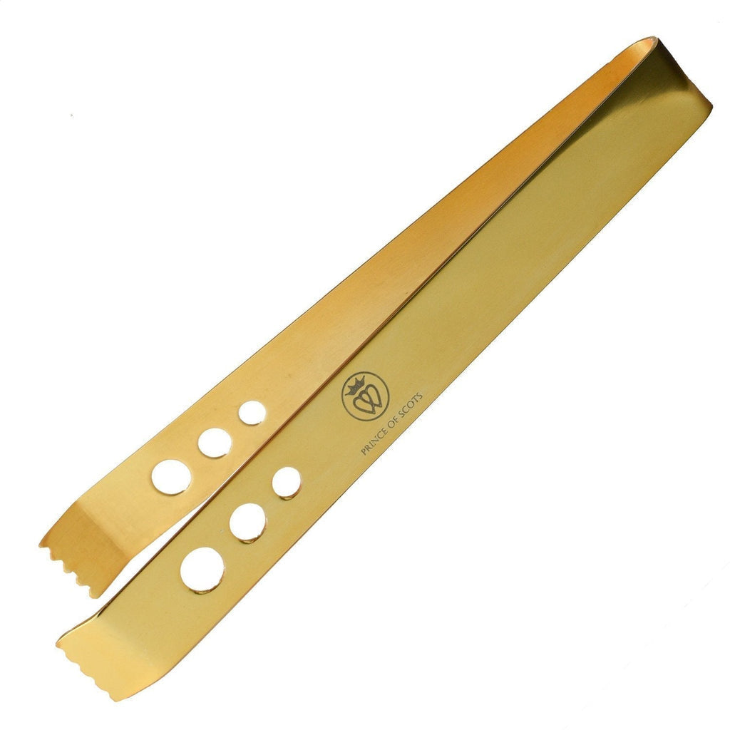 Prince of Scots Gold Ice Tongs