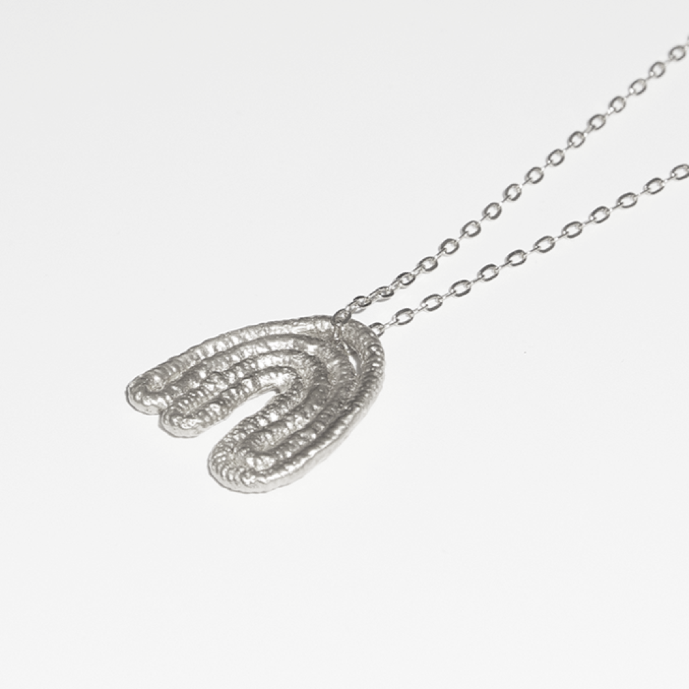 Leaf Pendant - Sterling Silver