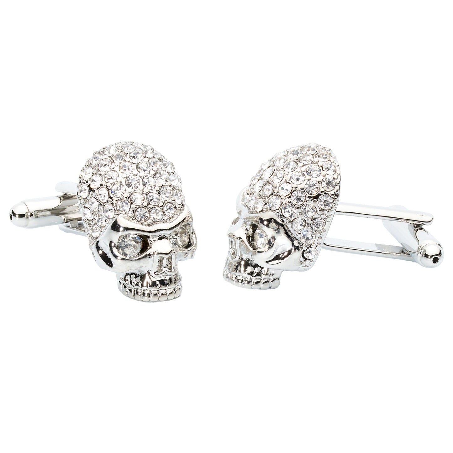 Crystal Skull Cufflinks