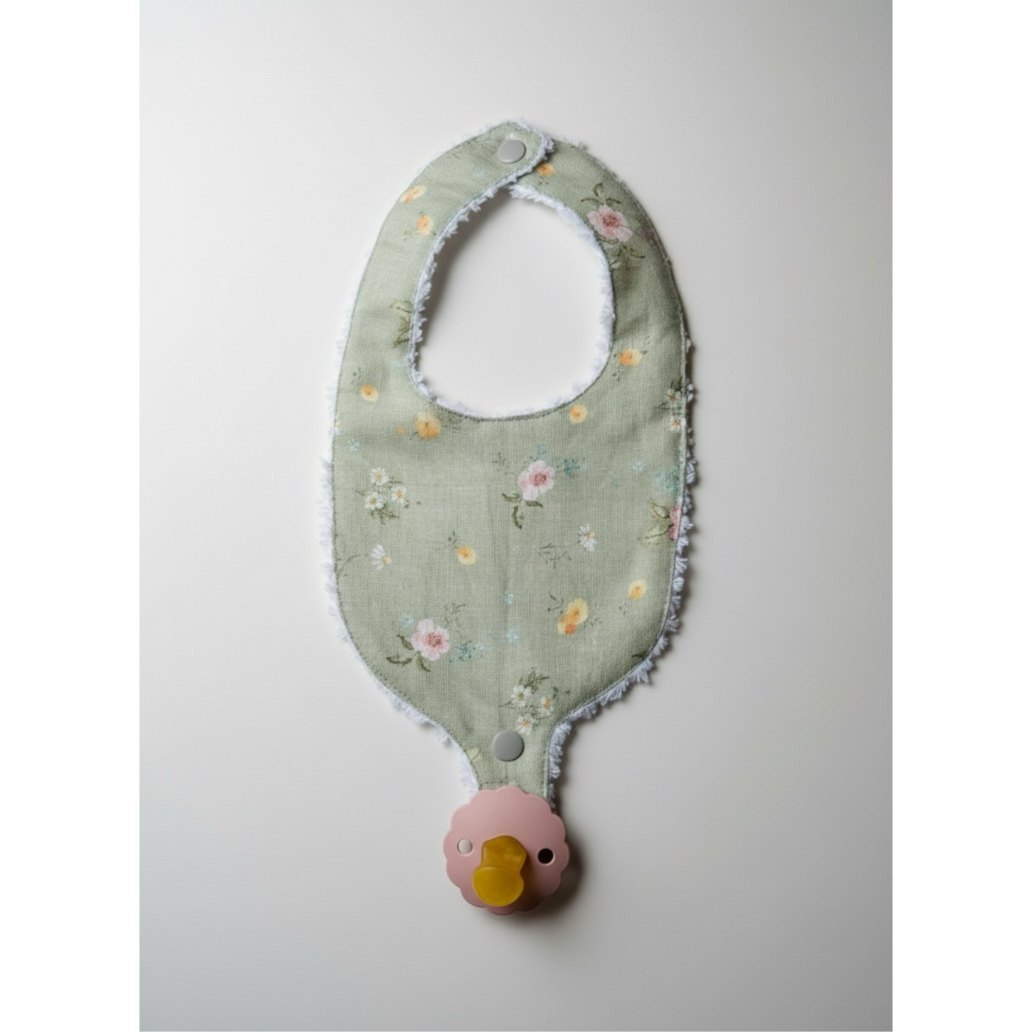 Sooth & Snap Pacifier Bib – Hedgerow Floral