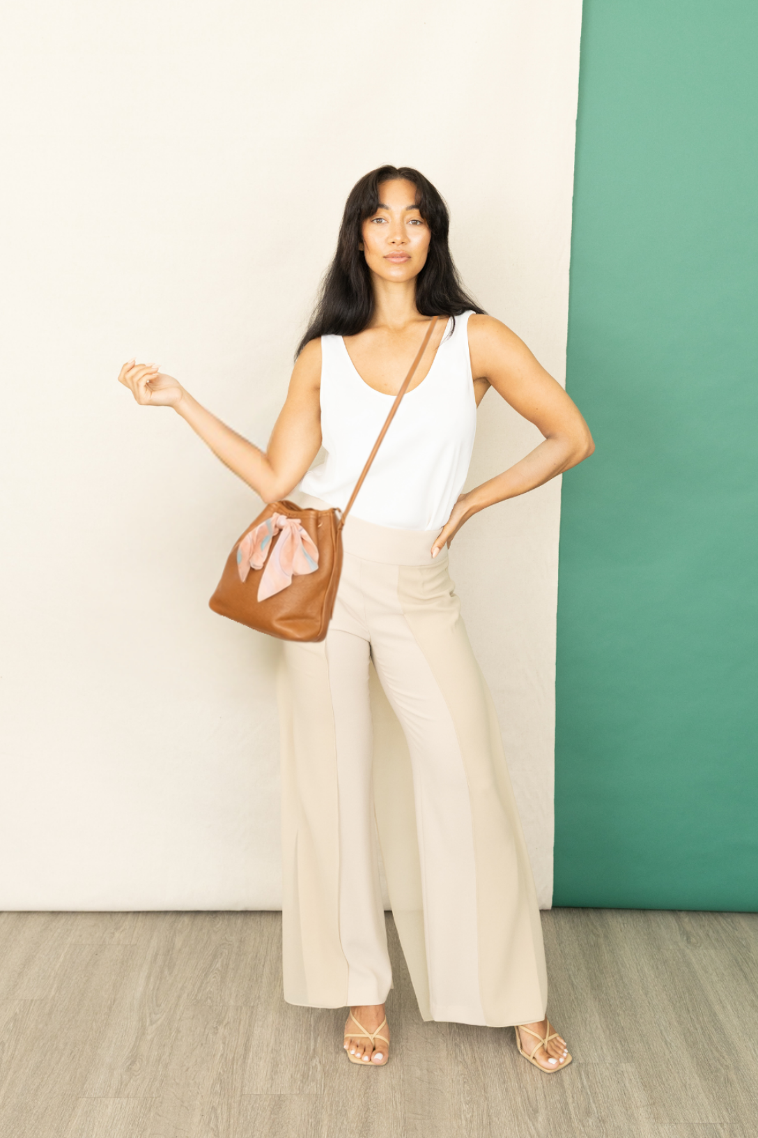 Haitian Scarf Bucket Bag
