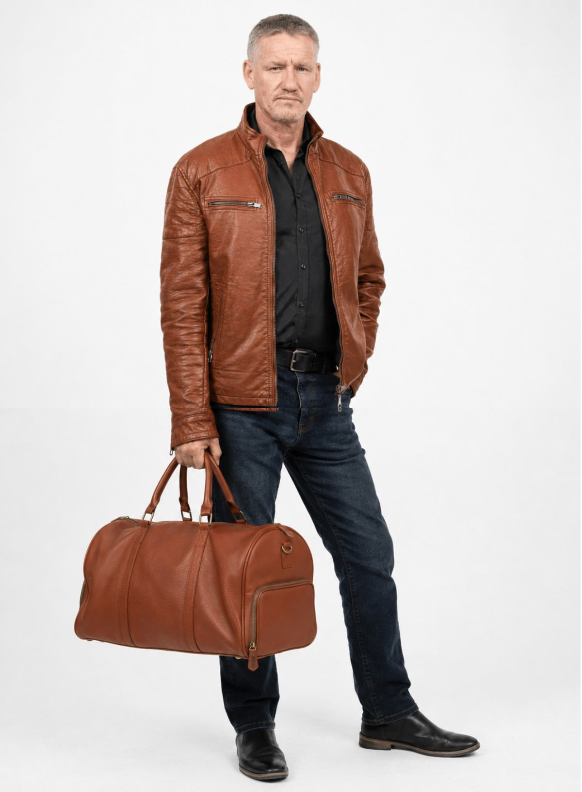 Mission Essential Duffle Bag Cognac