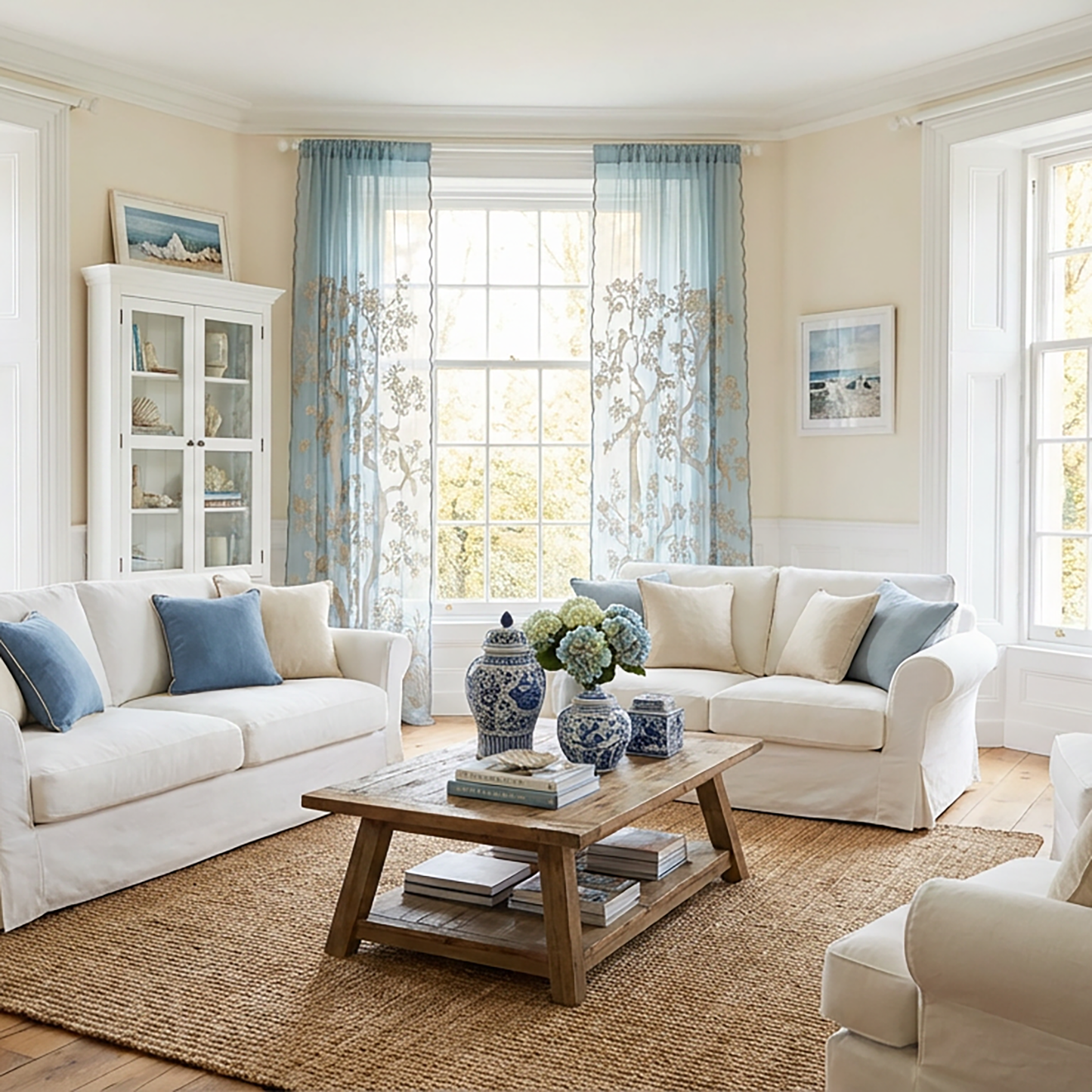 Premium Sheer Panels -The Paradiso