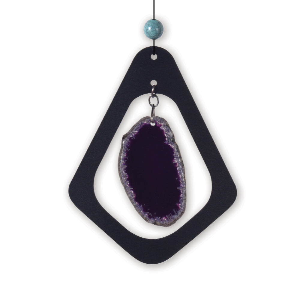 30in. Purple Agate Wind Chime