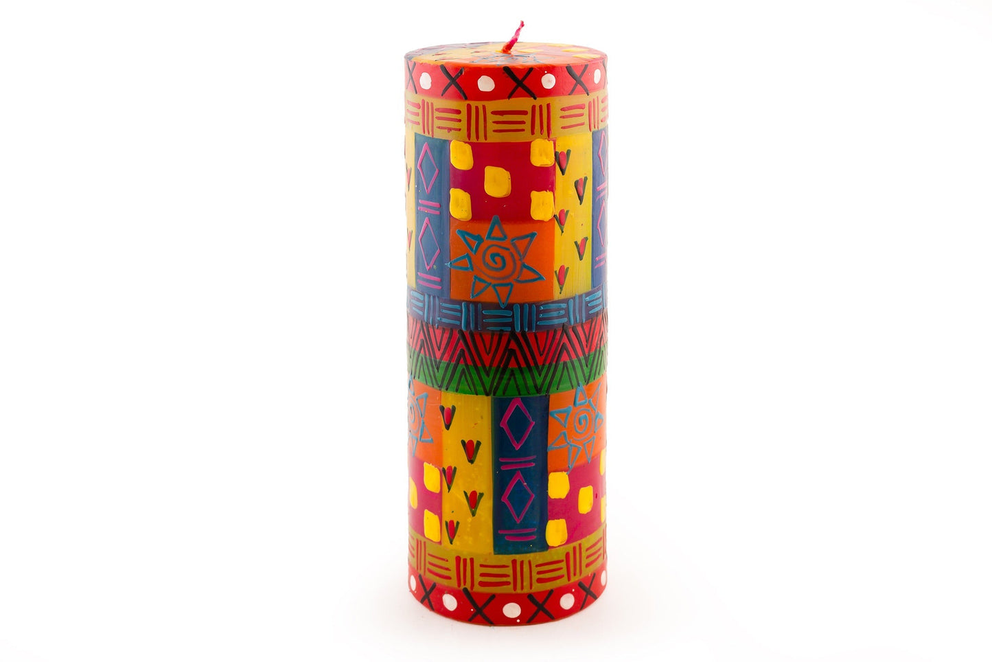 Multi Color Painted Candles