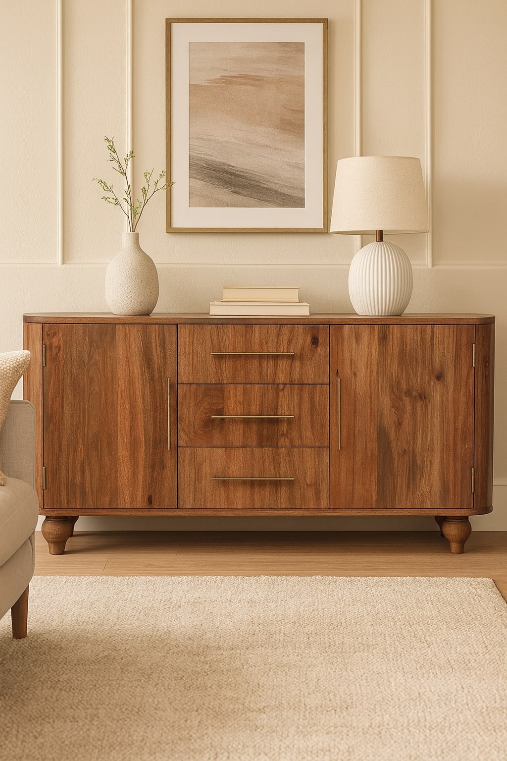 Solid Wood Montara Sideboard