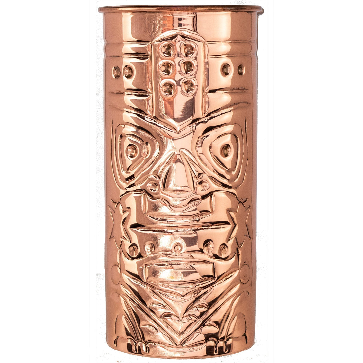 The Legends of Hawaii Copper Tiki Mug ~ Ku ~